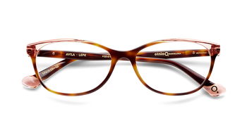 Das Bild zeigt die Korrektionsbrille AVILA LEPK von der Marke Etnia Barcelona in havana.